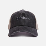 (di)vision logo cap washed black